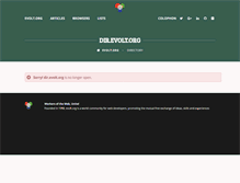 Tablet Screenshot of dir.evolt.org